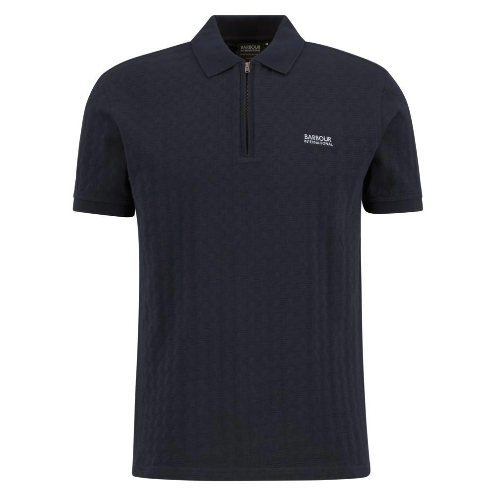 Barbour International Langston Polo Shirt Navy